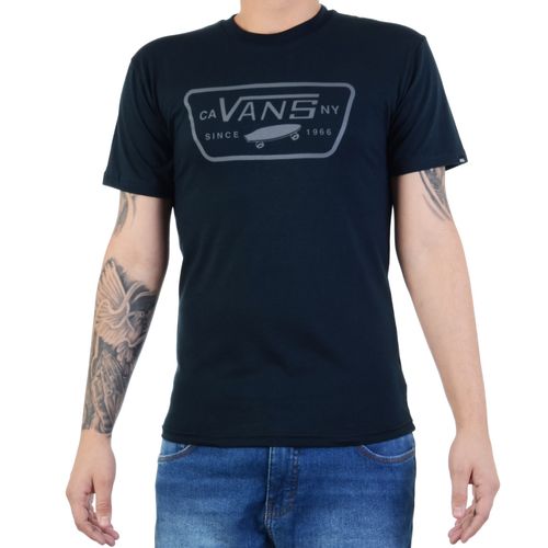 Camiseta Vans Estampa Silk Navy - MARINHO / G