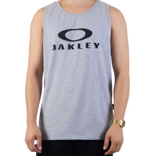 Camiseta Regata Oakley Bark Tank Cinza / P
