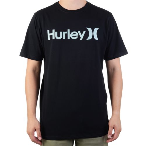 Camiseta Hurley Silk O & O - PRETO / M