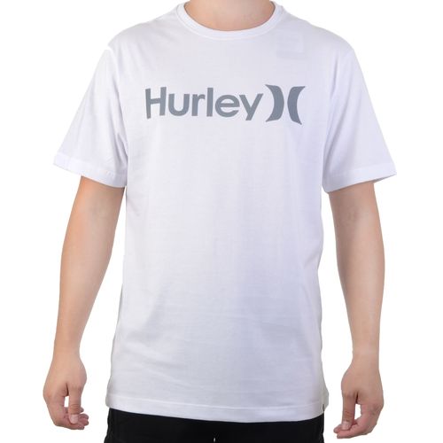 Camiseta Masculina Hurley Silk O & O - BRANCO / G