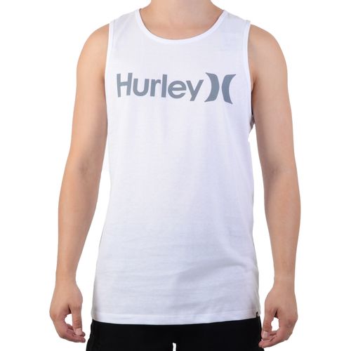 Camiseta Regata Hurley Logo Classica - BRANCO / P