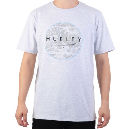 Camiseta Masculina Hurley Silk Surf - CINZA / P