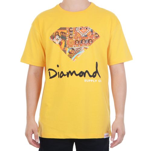 Camiseta Diamond Ethiopian Tee - GOLD / P