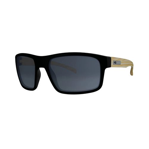 Óculos HB Overkill Matte Black Wood Gray - BLACK/WOOD GRAY