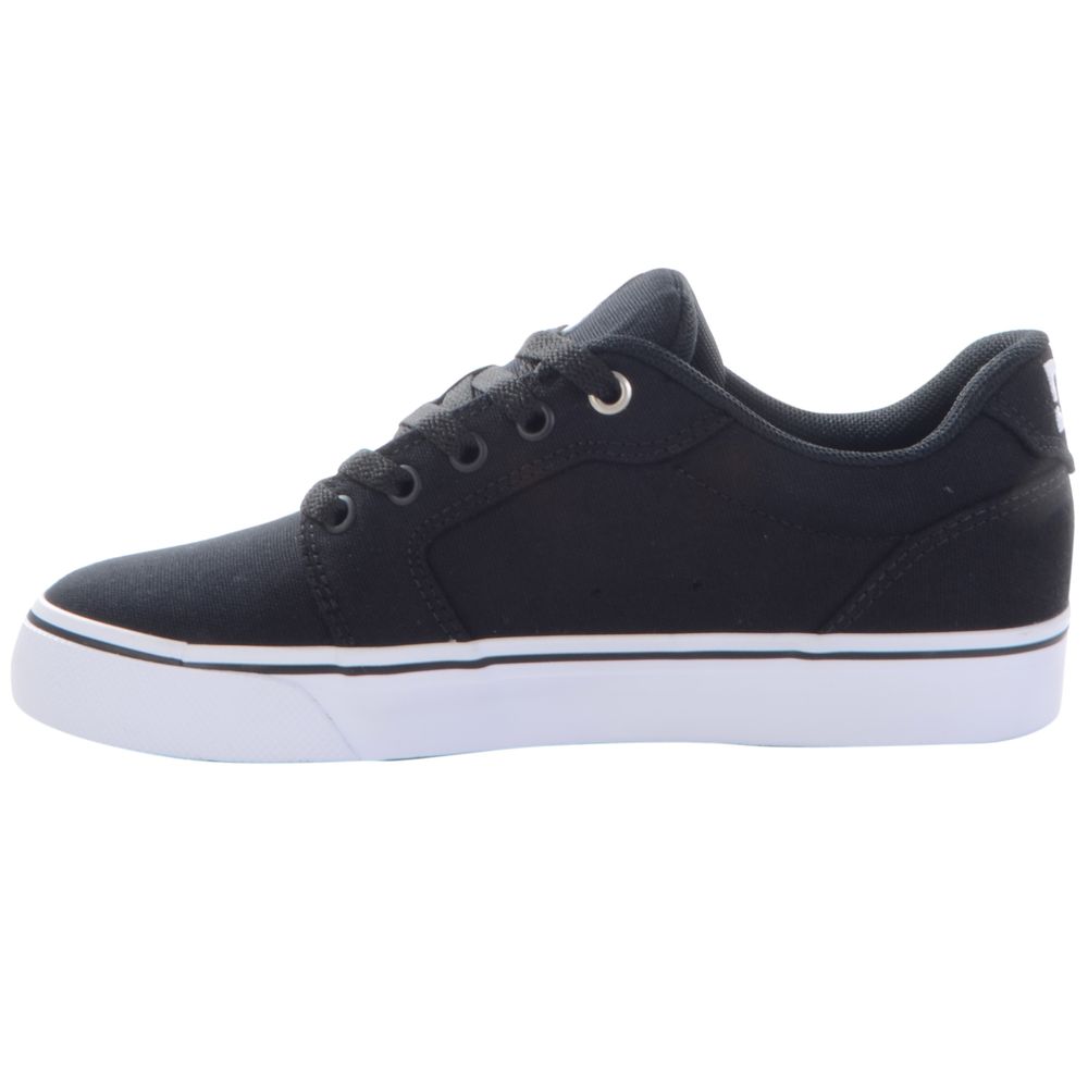 Tênis DC Shoes Anvil TX LA Preto e Branco overboard