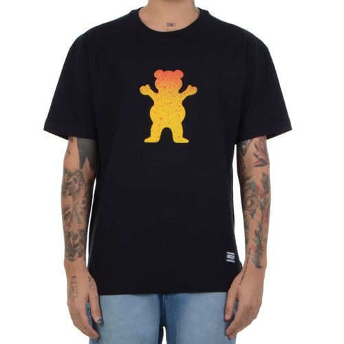 Camiseta Grizzly OG Bear Fadeway Tee - PRETO / P