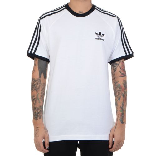 Camiseta Adidas 3 Stripes Classic - BRANCO / P