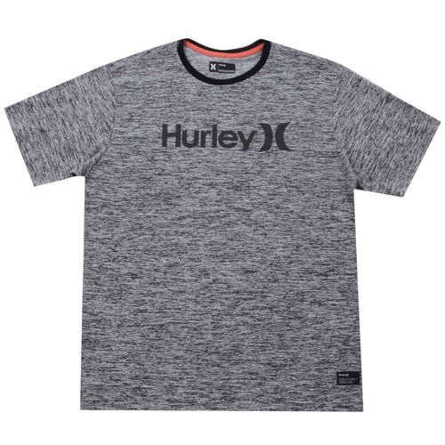 Camiseta Hurley Mescla Logo Big - PRETO / 1G
