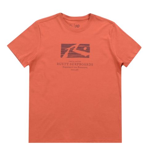 Camiseta Rusty Oil Slick Juvenil - VERMELHO / 10