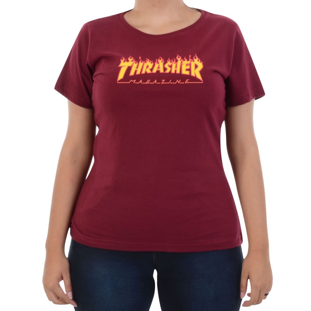 blusa thrasher vermelha