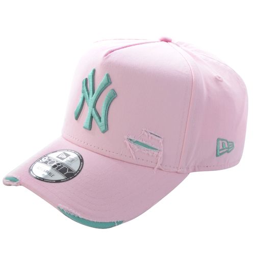 Boné New Era New York Yankees Rosa Verde - ROSA