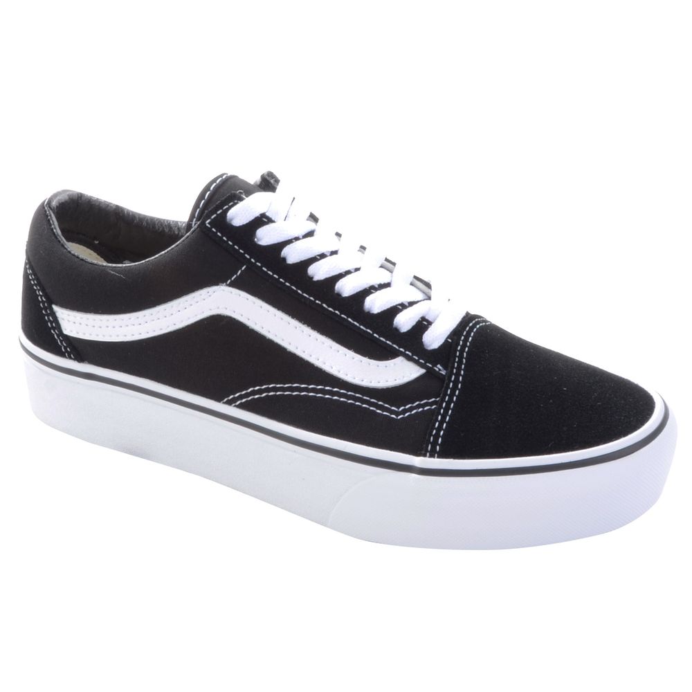 Tênis Feminino Vans Old Skool Plataform Preto - overboard
