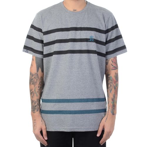 Camiseta Okdok Stripes And Beach - CHUMBO / G