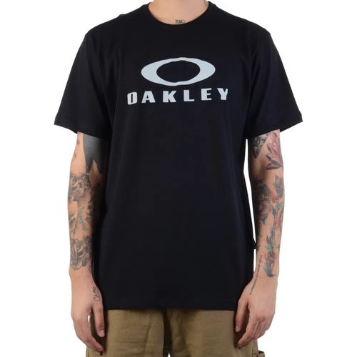 Camiseta Oakley O-Bark SS Tee - PRETO / P