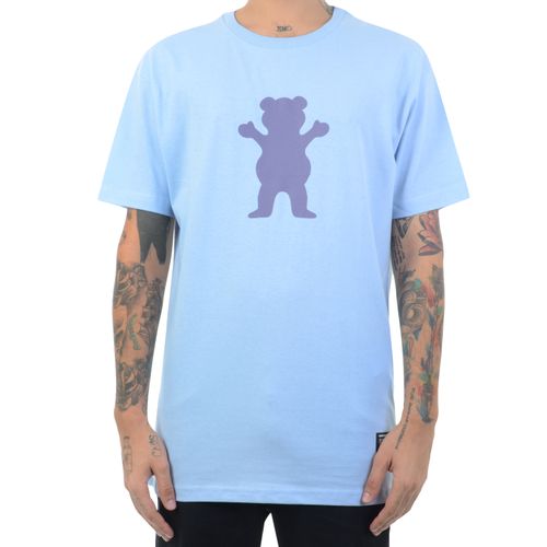 Camiseta Grizzly OG Bear Tee - AZUL / P