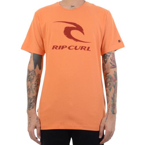 Camiseta Rip Curl Icon Tee - LARANJA / P