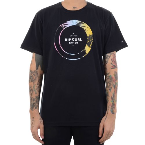 Camiseta-Rip-Curl-Circle-Filter-Tee-Preto