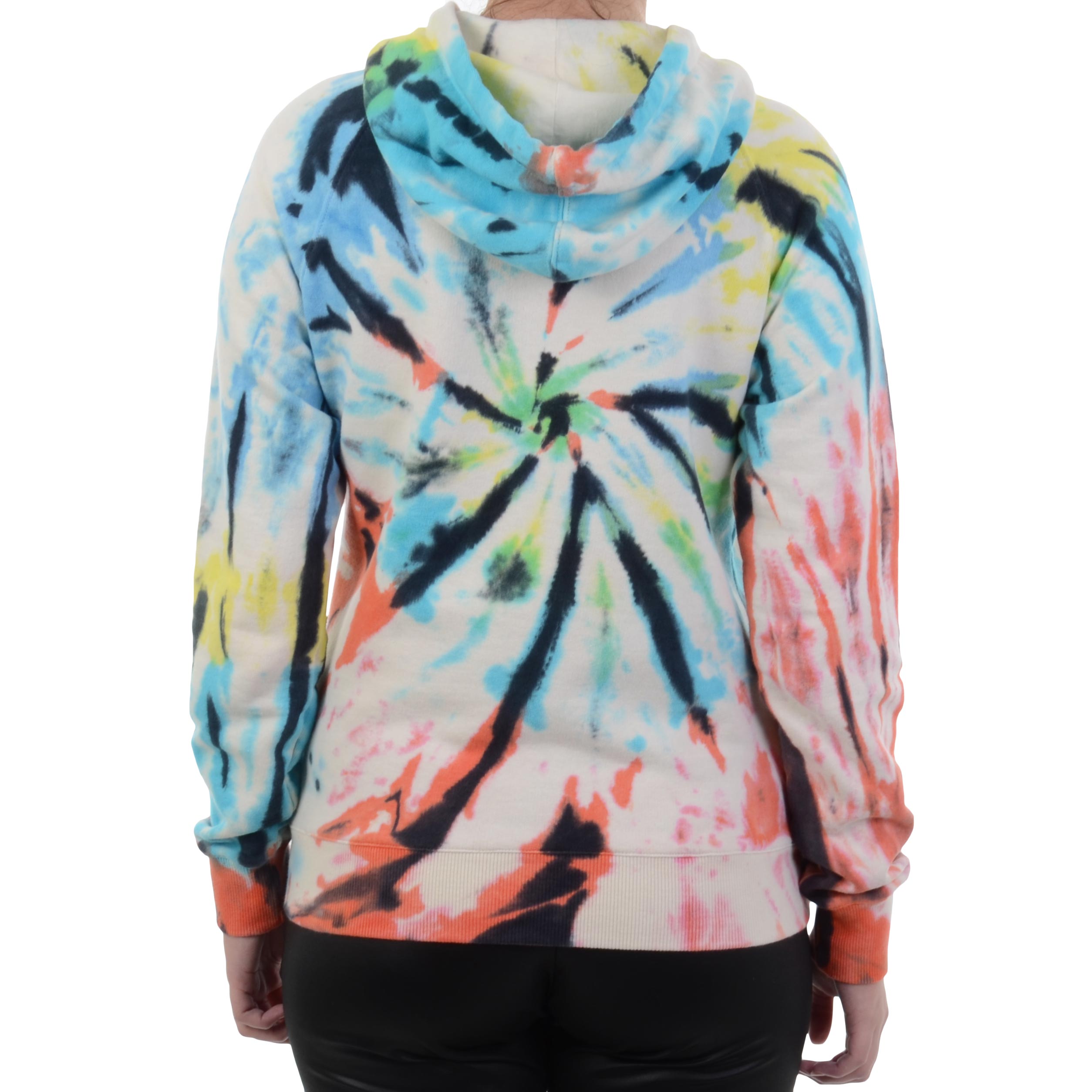 amiri tie dye moletom com capuz