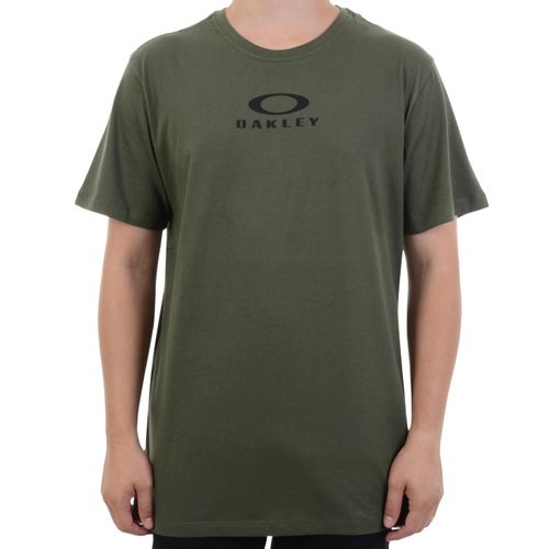 Camiseta Oakley Bark New Herb - VERDE MILITAR / P