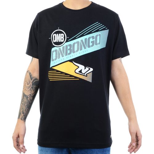 Camiseta Onbongo Surf Brand - PRETO / G