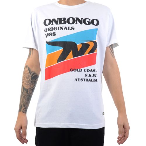 Camiseta Onbongo Gold Coast 1988 - BRANCO / M