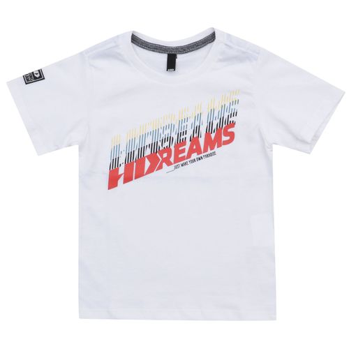 Camiseta HD Just Make Paradise Infantil - BRANCO / 4