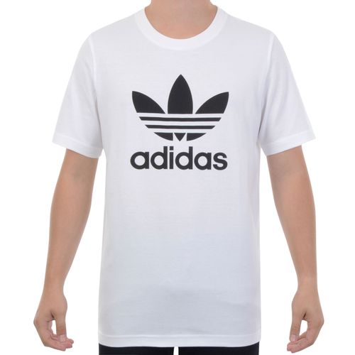 Camiseta Adidas Trefoil Branco / P