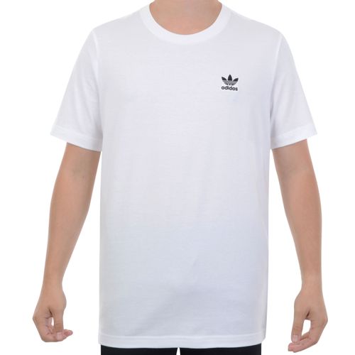 Camiseta-Adidas-Essentials-Preto-e-Branco