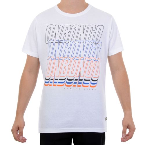 Camiseta Onbongo 3D Color - BRANCO / M