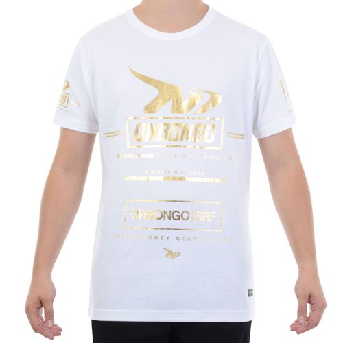 Camiseta Onbongo Especial Gold - BRANCO / P