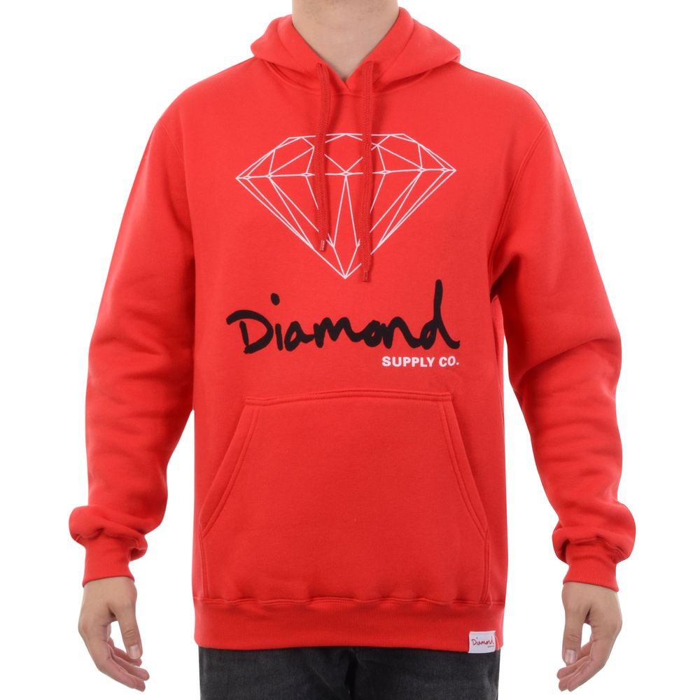 diamond brand moletom com capuzs