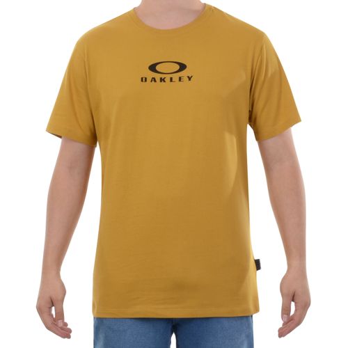 Camiseta Oakley Bark New Tee - DOURADO / P