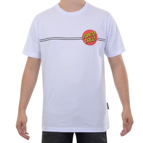 Camiseta Santa Cruz Classic Dot- Branco / G