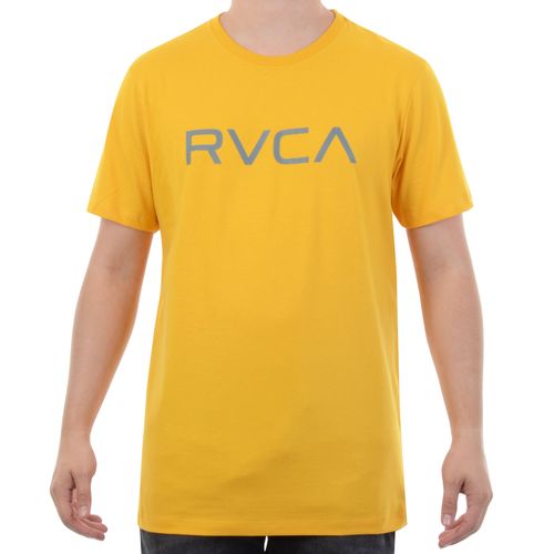 Camiseta-RVCA-Logo-Classica-Amarelo