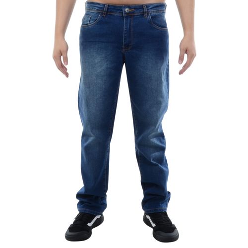 Calça Jeans Hang Loose Reta Blue - MARINHO / 42