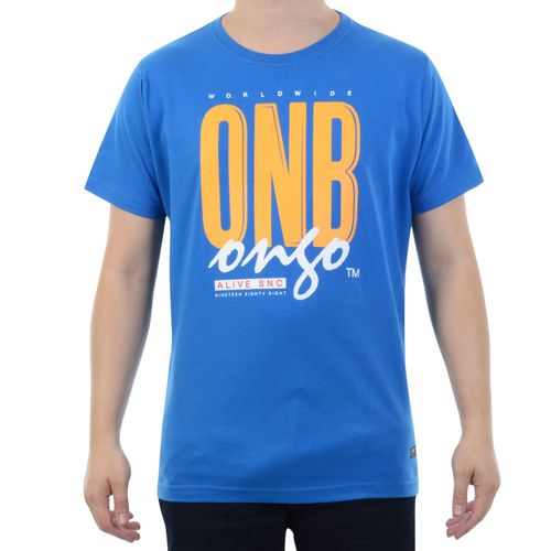Camiseta Onbongo Alive SNC - AZUL / P