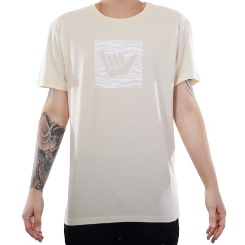 Camiseta Hang Loose Tecno Liner - OFF WHITE / P