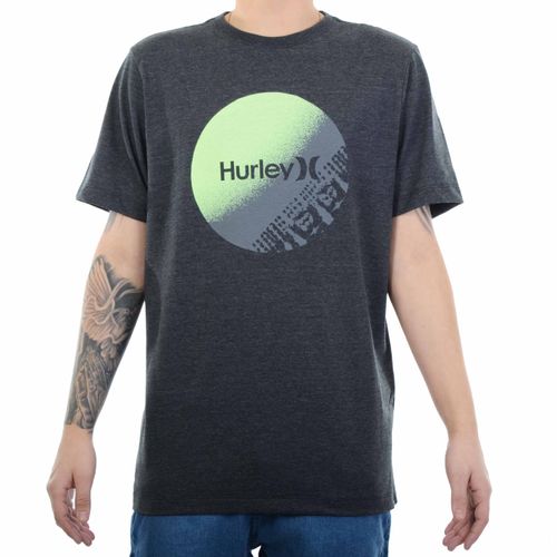 Camiseta Hurley Circlez - MESCLA PRETO / P