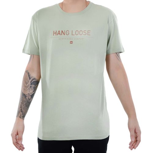 Camiseta Masculina Hang Loose Teco - VERDE / G