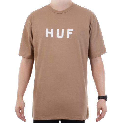 Camiseta Huf Oglogo - MARROM / P