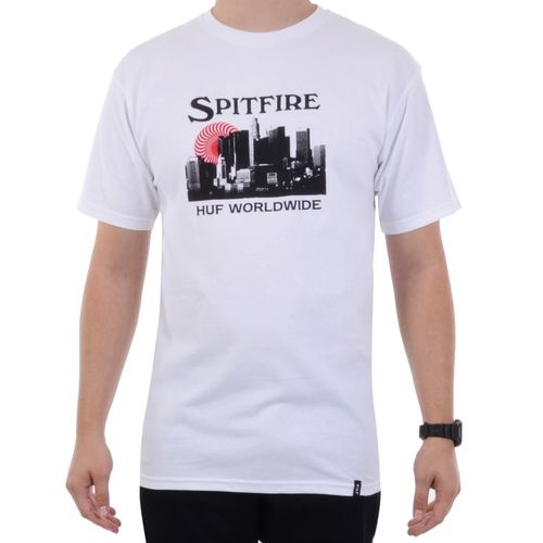 Camiseta Huf Skyline - BRANCO / P