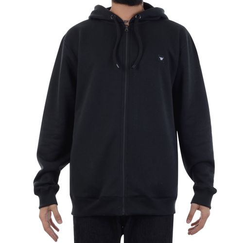 Moletom-Hang-loose-Ziper-Clean-Preto