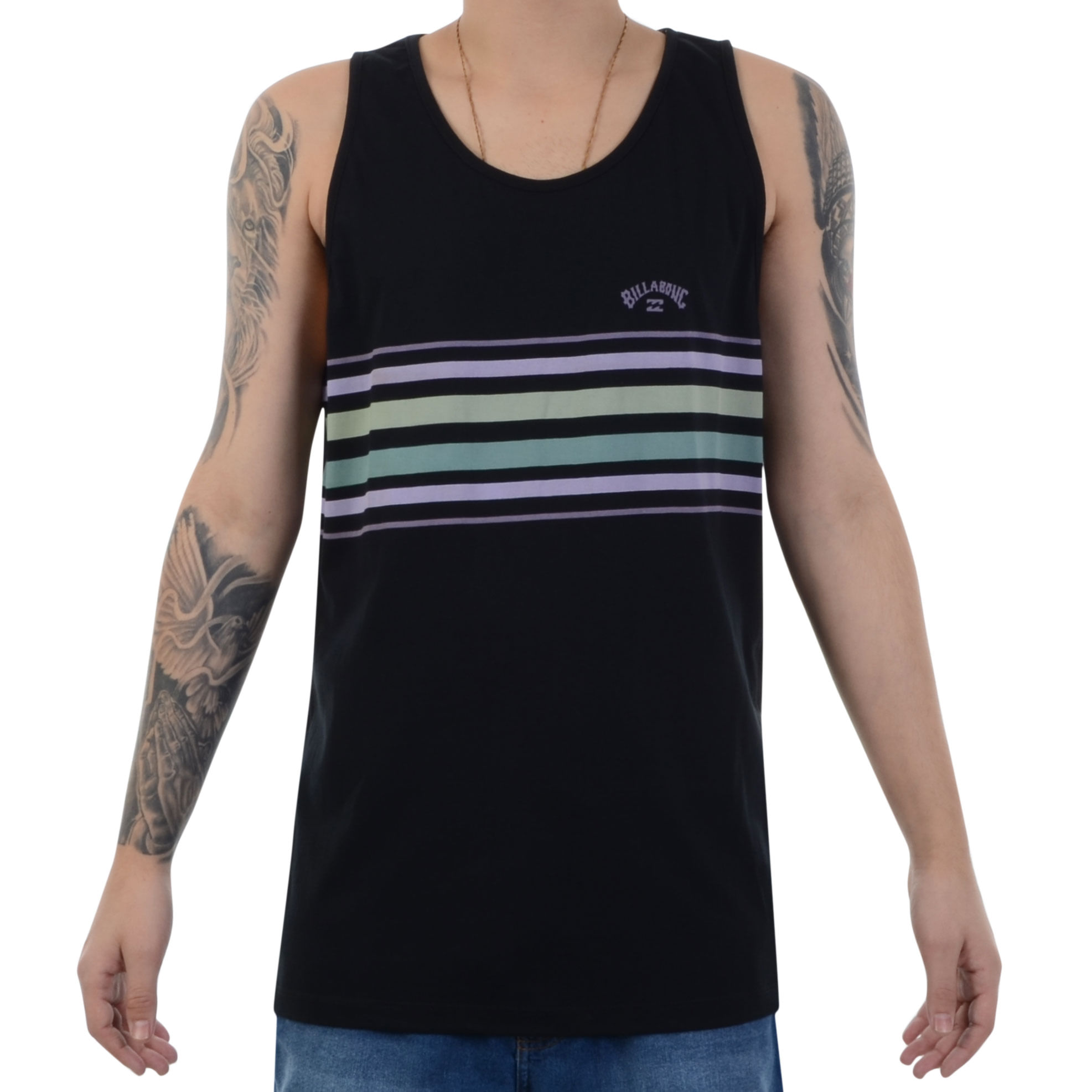 camisa regata billabong