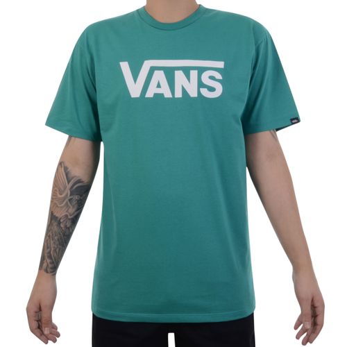 Camiseta Vans Porcelain Green - VERDE / P
