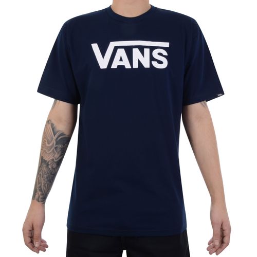 Camiseta-Vans-Dress-Blues-Marinho