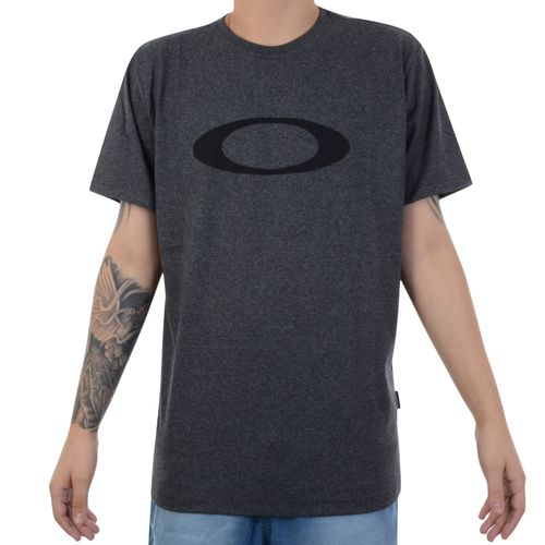Camiseta-Oakley-O-Ellipse-Tee-Preto-Mescla