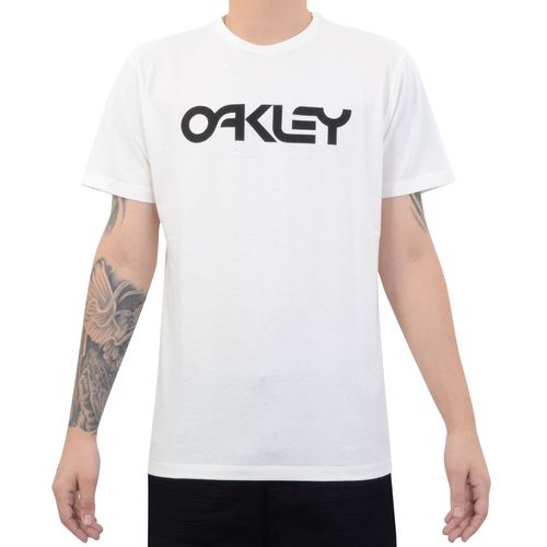 Camiseta Masculina Oakley Mark II Tee Branco / P