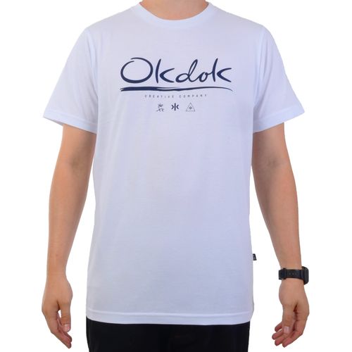 Camiseta Okdok Classic - BRANCO / P