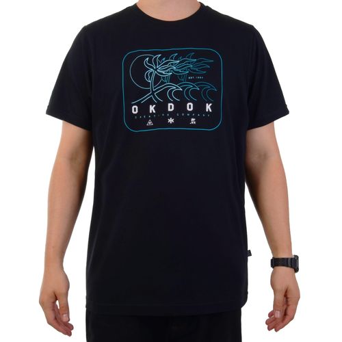 Camiseta Okdok Beach - PRETO / P
