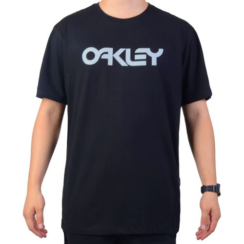 Camiseta Oakley Mark II SS Masculina - Cinza